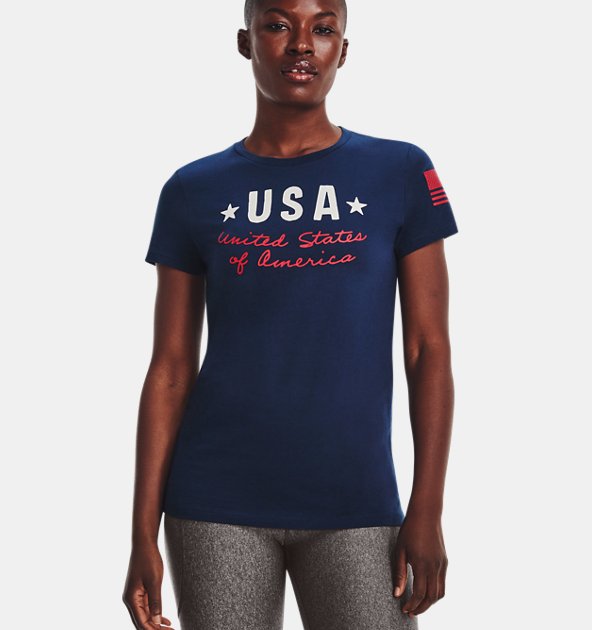 Under Armour Women's UA Freedom USA T-Shirt